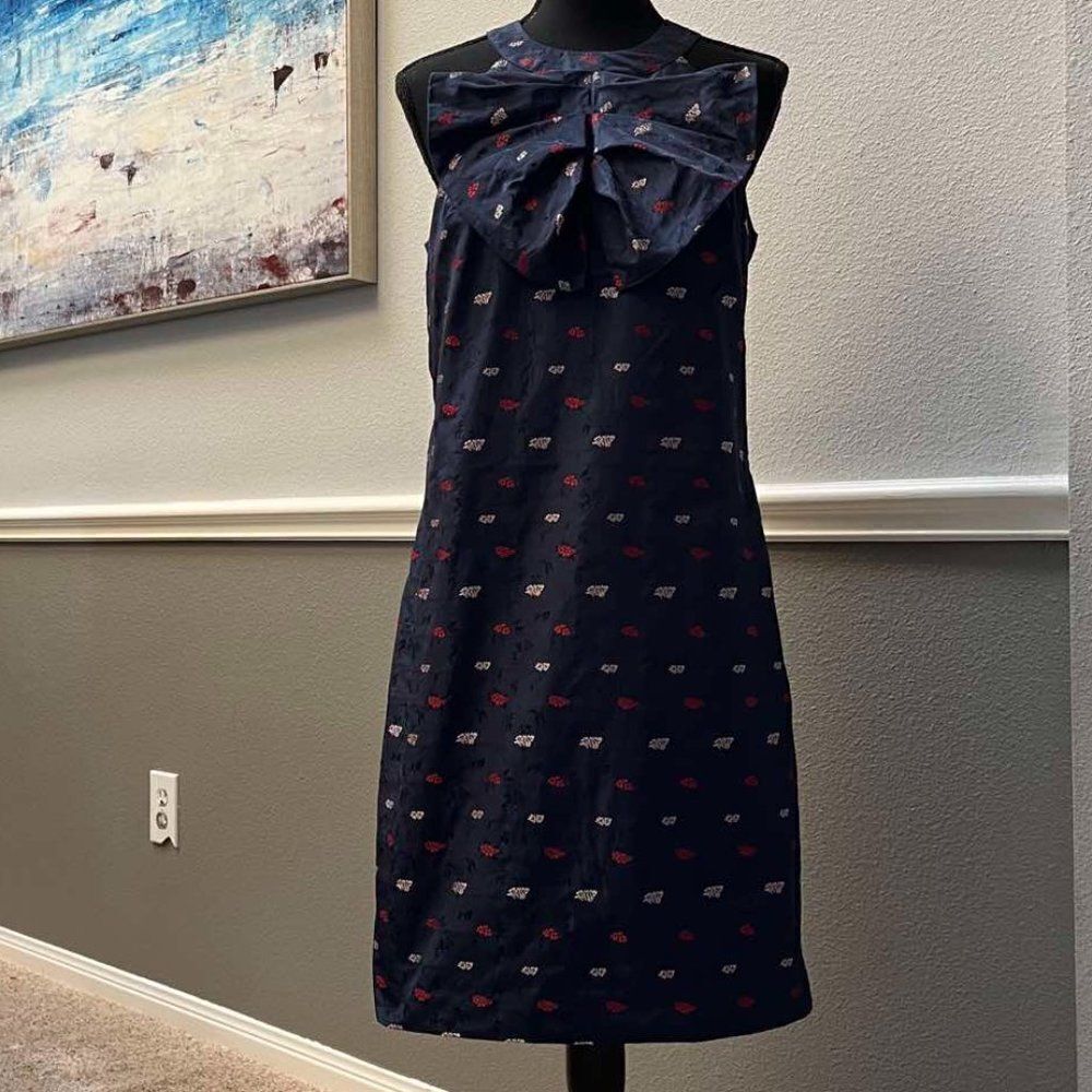 Banana Republic Embroidered Bow Dress, Size 6